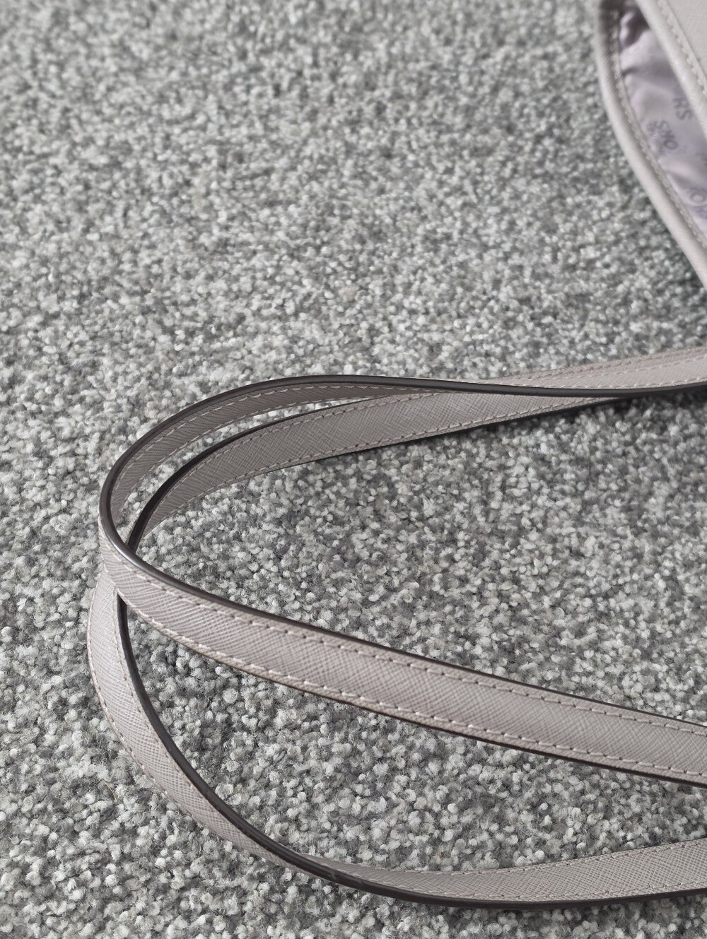 Michael Kors Gray Saffiano Leather Tote - Picture 8 of 8